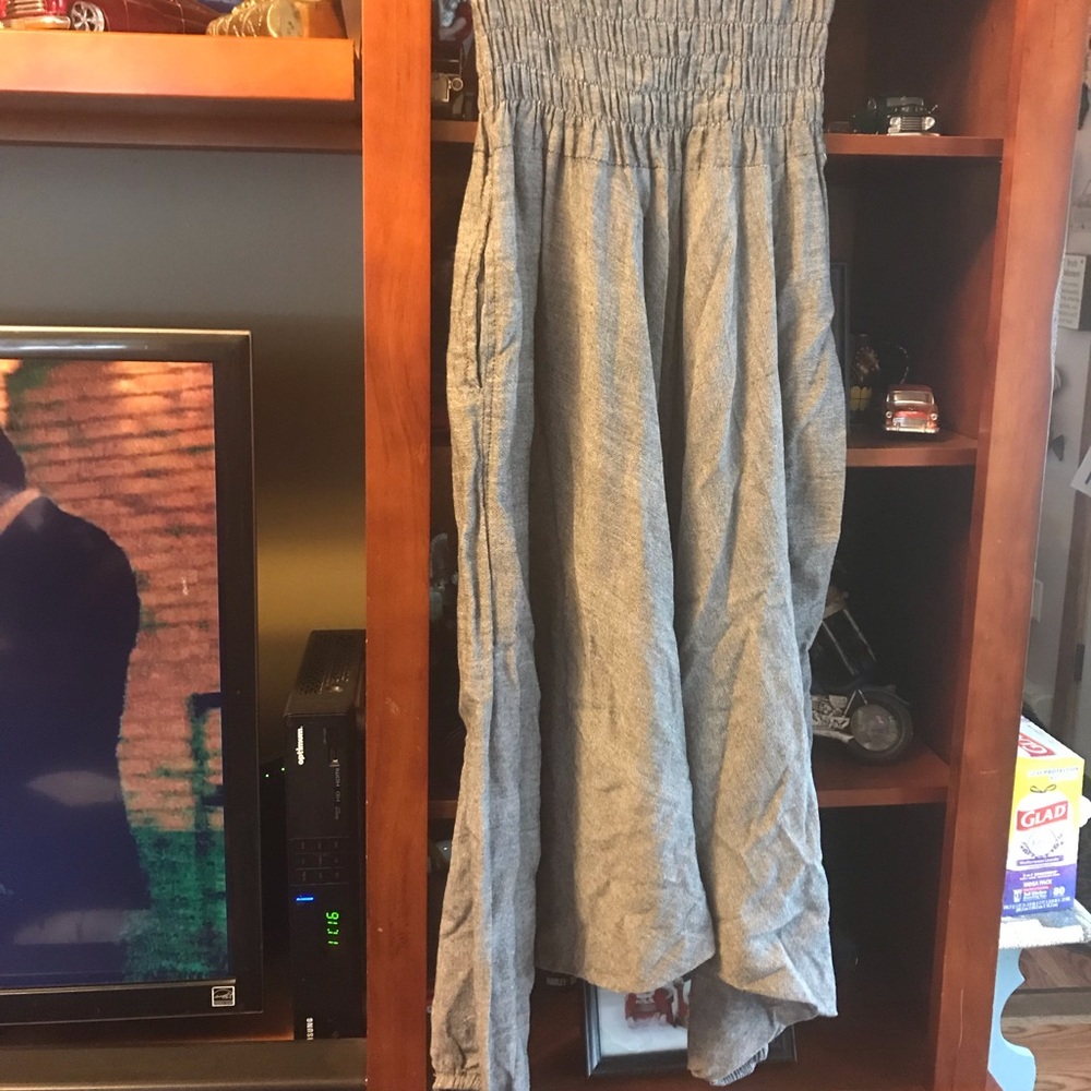 Gray Harem Pants